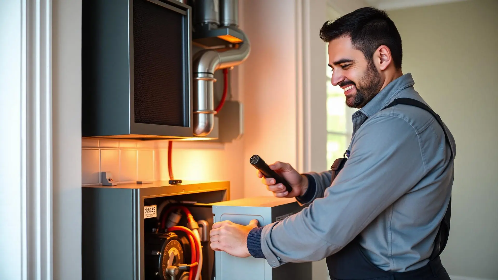 HVAC and plumbing technicians serving Peoria and Pekin, Illinois